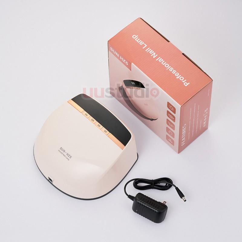 320W LED UV Nail Lamp Gel Polish Curing - Fast Drying Professional Dryer With White/Pink Design