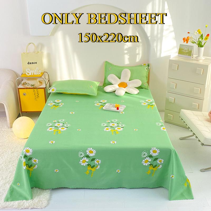 Bettlaken Hautfreundlich Gebürstet Verdickt Doppel Einzelbett Mehrspezifikationslaken für Alle Jahreszeiten