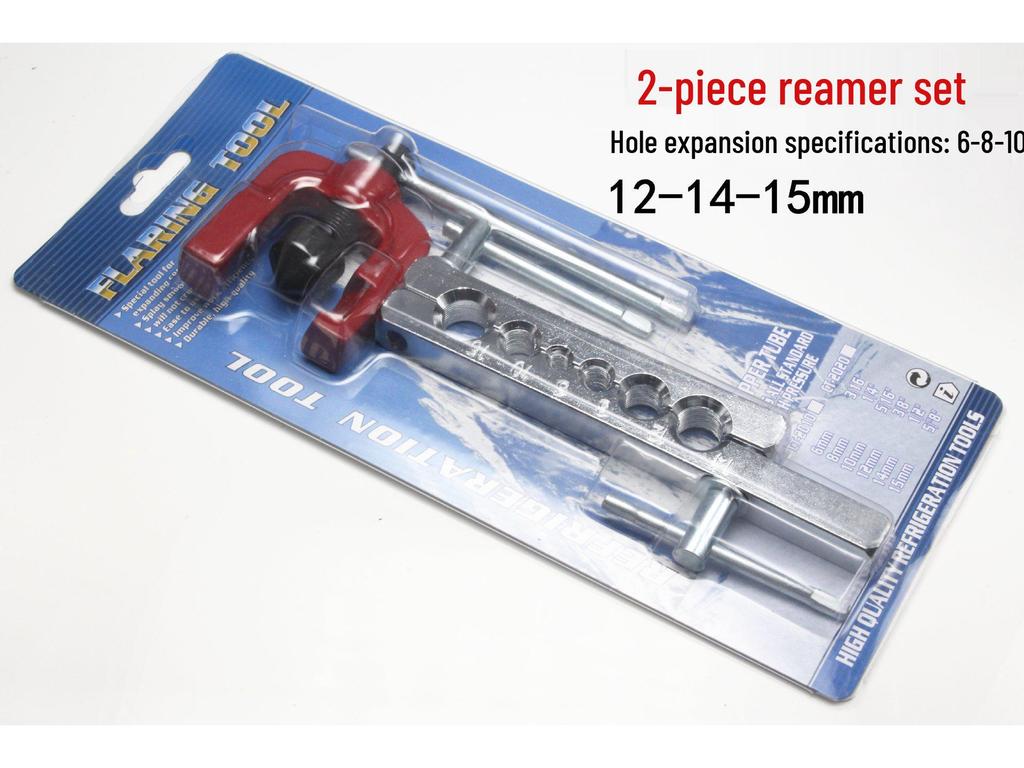 Flaring Tool Set for Brake, Copper, Air Conditioner, Refrigerator Pipes - Includes Expander & Riveting Tools, Free Shipping