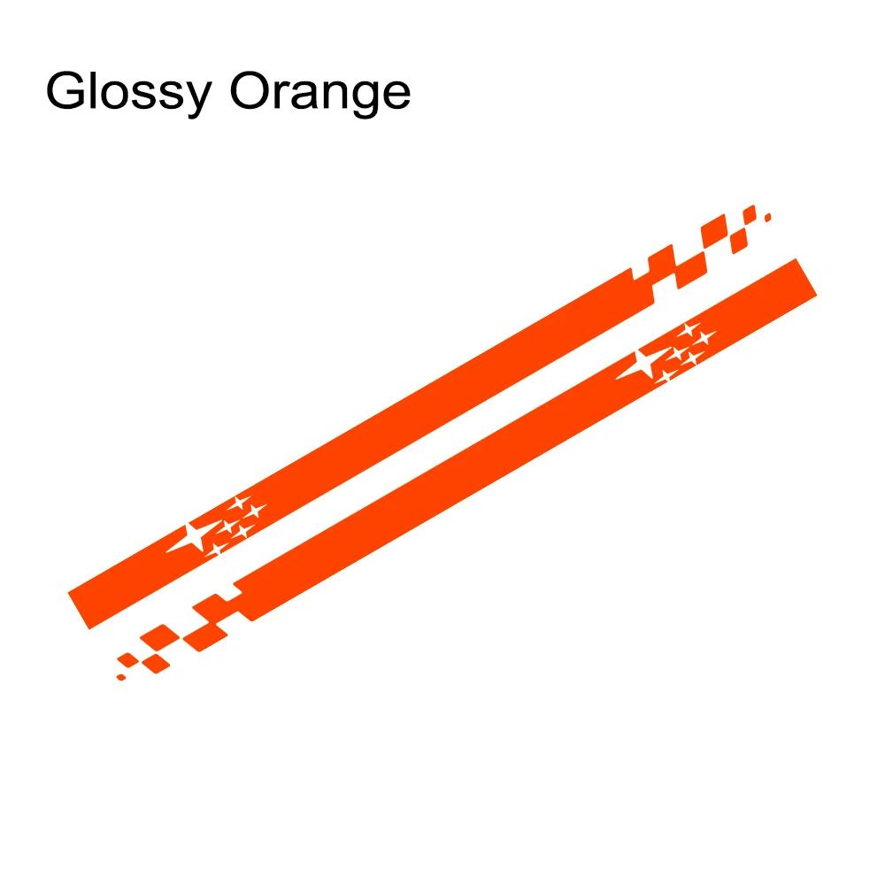 2 teile/los Auto Tür Side Stripes Rock Aufkleber Aufkleber Für Subaru Impreza WRX STI GDB GVB 2018 2009 2008 2014 2002 2015 zubehör