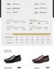 Men's Spring & Summer Leather Loafers: British Formal & Casual Slip-On Shoes