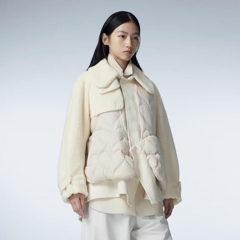 

JNBY 2023 Зимний Свободный Пуховик с Лацканами M