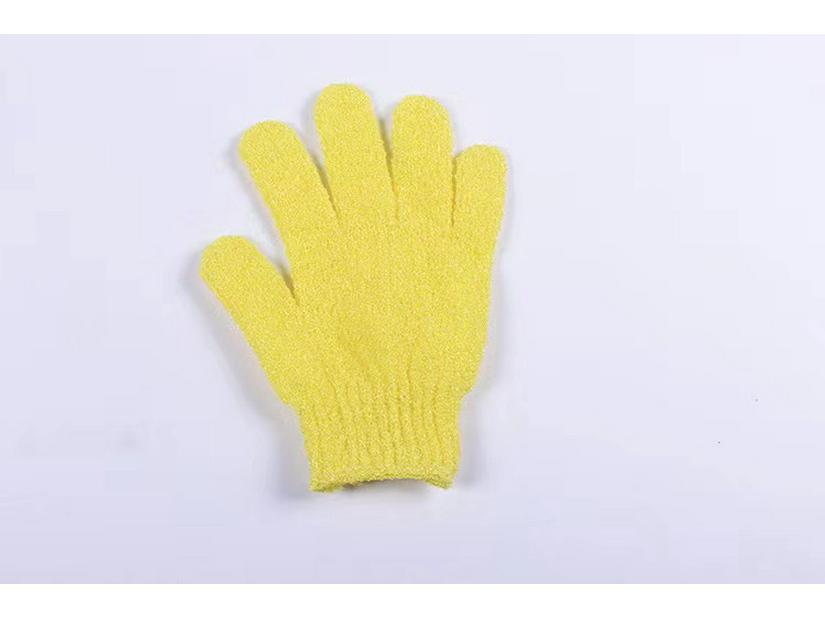Exfoliating Five-Finger Bath Mitt & Back Scraper
