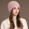Królicze włosy dzianinowa torba czapka damska zimowa wiatr i zimno pulower wełna moda termiczna czapka