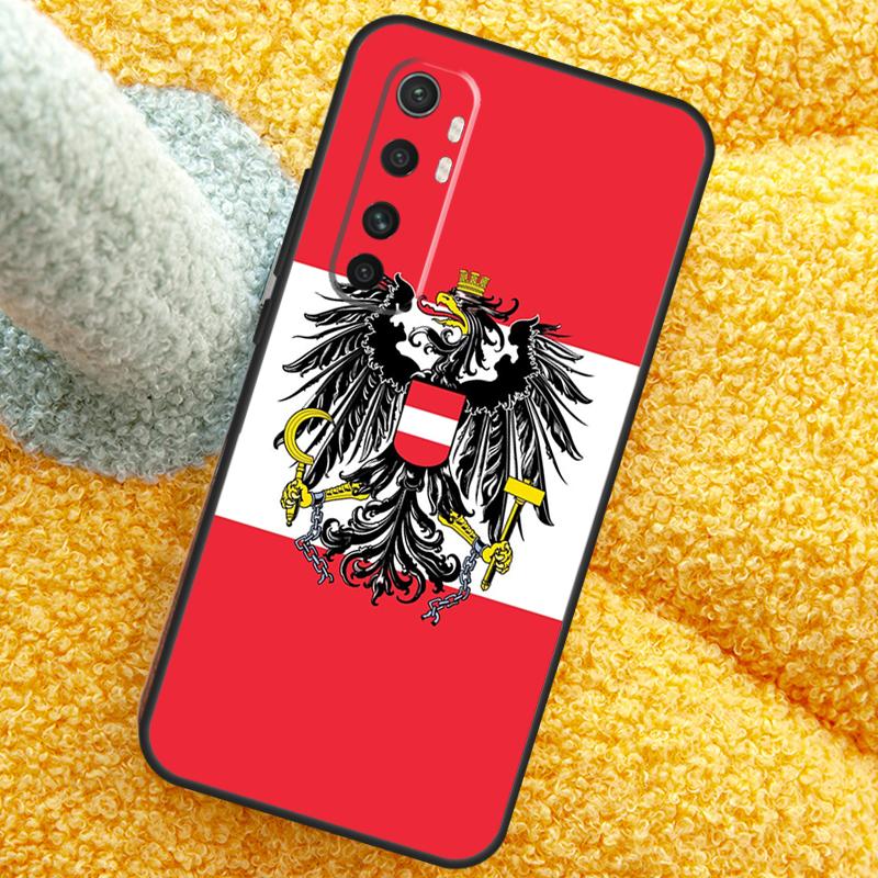 Austria Flag Case For Xiaomi 15T 14T 13T 14 15 Ultra 17 Pro Max Cover For POCO F8 F7 F5 F6 X5 X6 X7 Pro