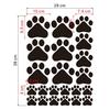 22Pcs/set Hot Vinyl Removable Wall Stickers Cat Dog Paws Refrigerator Decal Home Mural