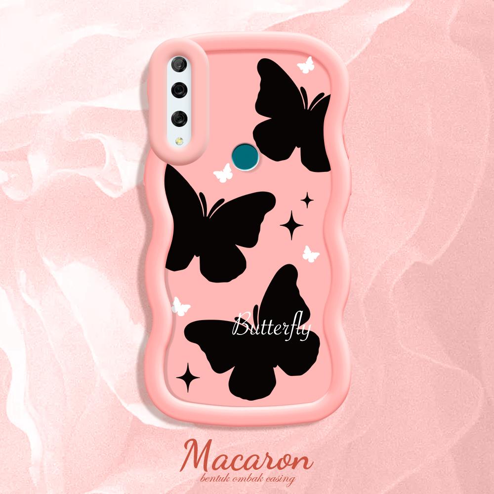 

Окрашенный узор Big Wave Edge Мягкий силиконовый материал Macaron чехол для телефона противоударный защитный резиновый чехол для iPhone Huawei Honor Infinix Tecno Infinix Note 40 Pro+ 5G