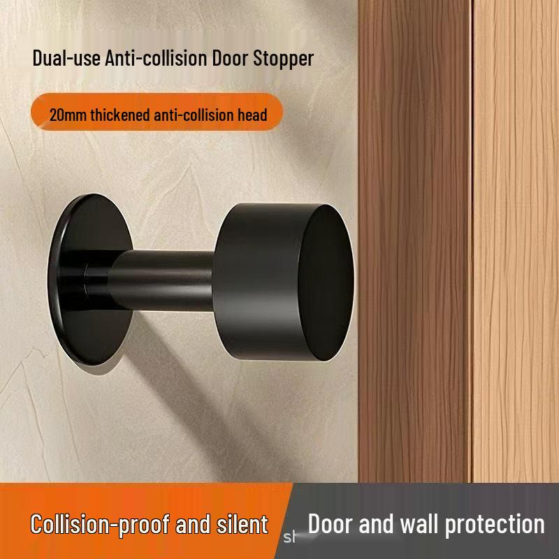 Silent Windproof Door Stopper and Holder - Anti-Theft and Anti-Collision Design
