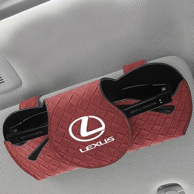 Car Sun Visor Glasses Clip Multifunctional Case Glasses Holder For RX330 IS250 Ct200h ES300h RX350 IS300h NX300h RX400h UX