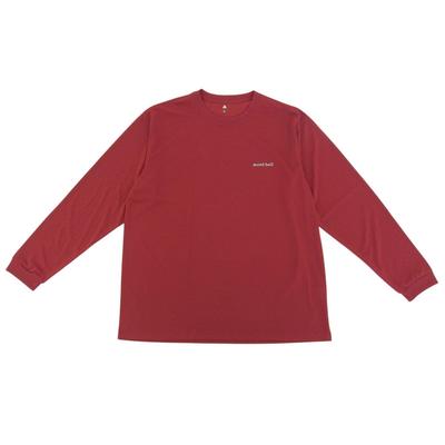Montbell Wickron Long Sleeve T-shirt Men's Wine Red L