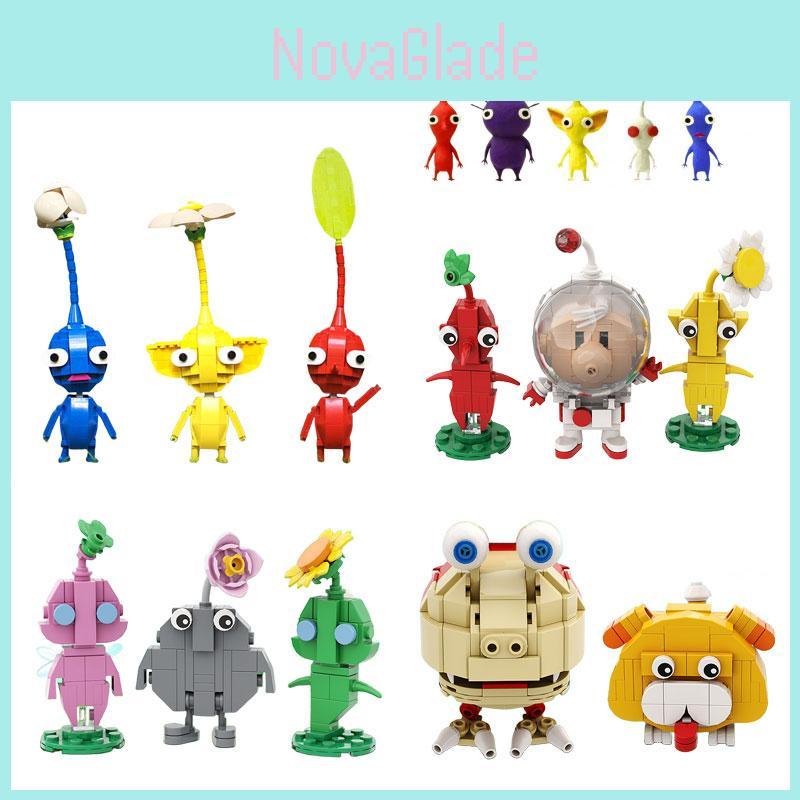 Pikmin Abenteuer Spiel Bausteine Spielzeug Abs Kunststoffmaterial