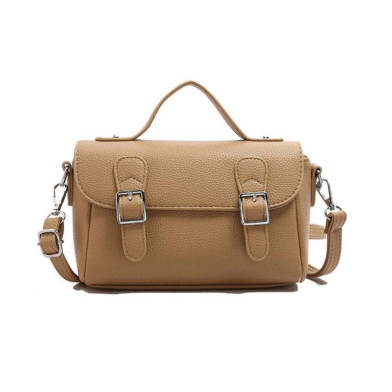 Versatile polyurethane shoulder bags for women monochromatic bags simple travel style casual fashion new styles