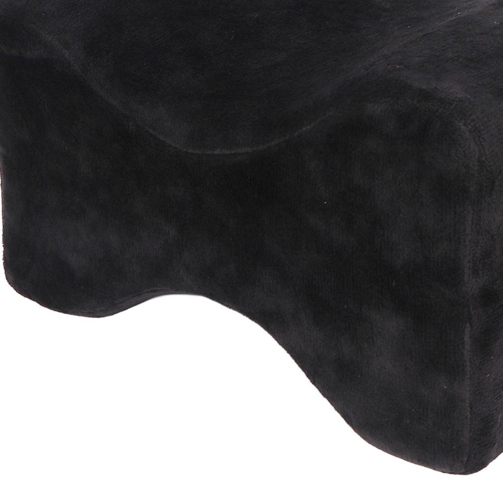 Memory Foam Leg Pillow Tattoo Nail Salon Massage Shop Soft Breathable Orthopedic Knee Pillow Black