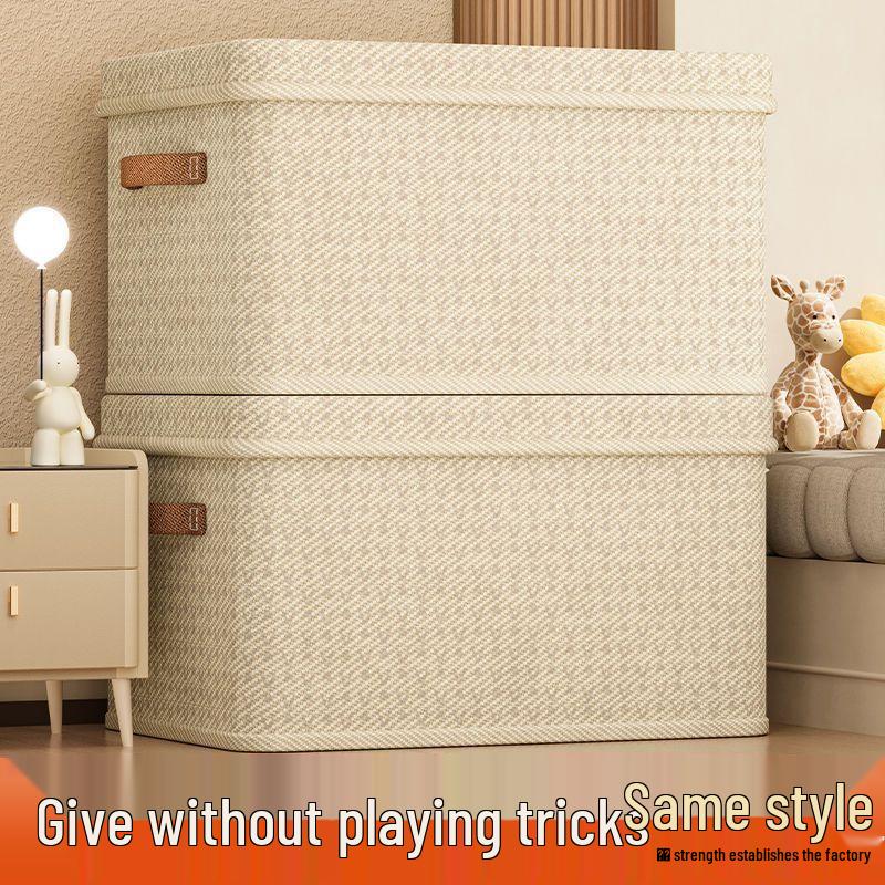 Larger Foldable Fabric Storage Box for Clothes