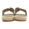 HERMES Antigua Espadrilles Sandals Men's Beige Size 42 shoes 42 beigeUsed