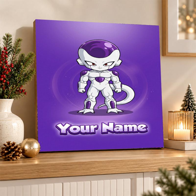 Frieza Custom Name Diamond Painting Personalized 5D Full Drill DIY Diamond Art Home Decor