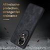 AZNS For Huawei nova 12 5G Cell Phone Case Anti-scratch Imprinted Leather + TPU Back Cover