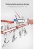 Multi-Clip Aluminum Sock Holder for Drying Clothes, Towels, and Underwear