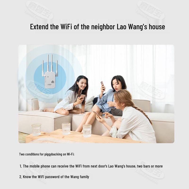 WiFi Signal Amplifier Booster & Extender for Home Network