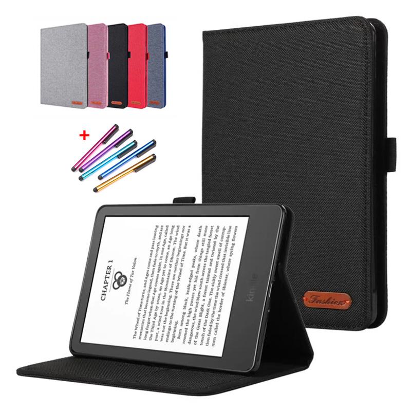 

Чехол для планшета Funda Kindle 11 Generation 2022, чехол 6 дюймов, мягкая тканевая подставка, откидная крышка для Etui Kindle 2022, чехол Capa 11th Gen C2v2l3 Kindle 2022 11th Gen разноцветный