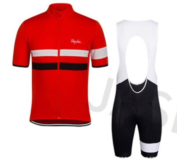Spot RAPHA Summer Cycling Suit Short-sleeved Suit Men's and Women's Breathable Road Mountain Bike Cycling Pants
