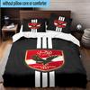 3pcs Al Ahly FC Printed Bedding Set Duvet Cover Closure Includes 1 Duvet Cover & 2 Pillowcases Bedding Sets Home Decor Gifts