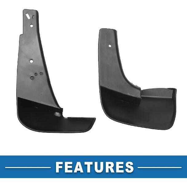 Mud Flap Splash Guard with Mount Accessories Front & Rear Side Mud Guard for Toyota Corolla 9th Gen 2003-2008 (Set of 4)