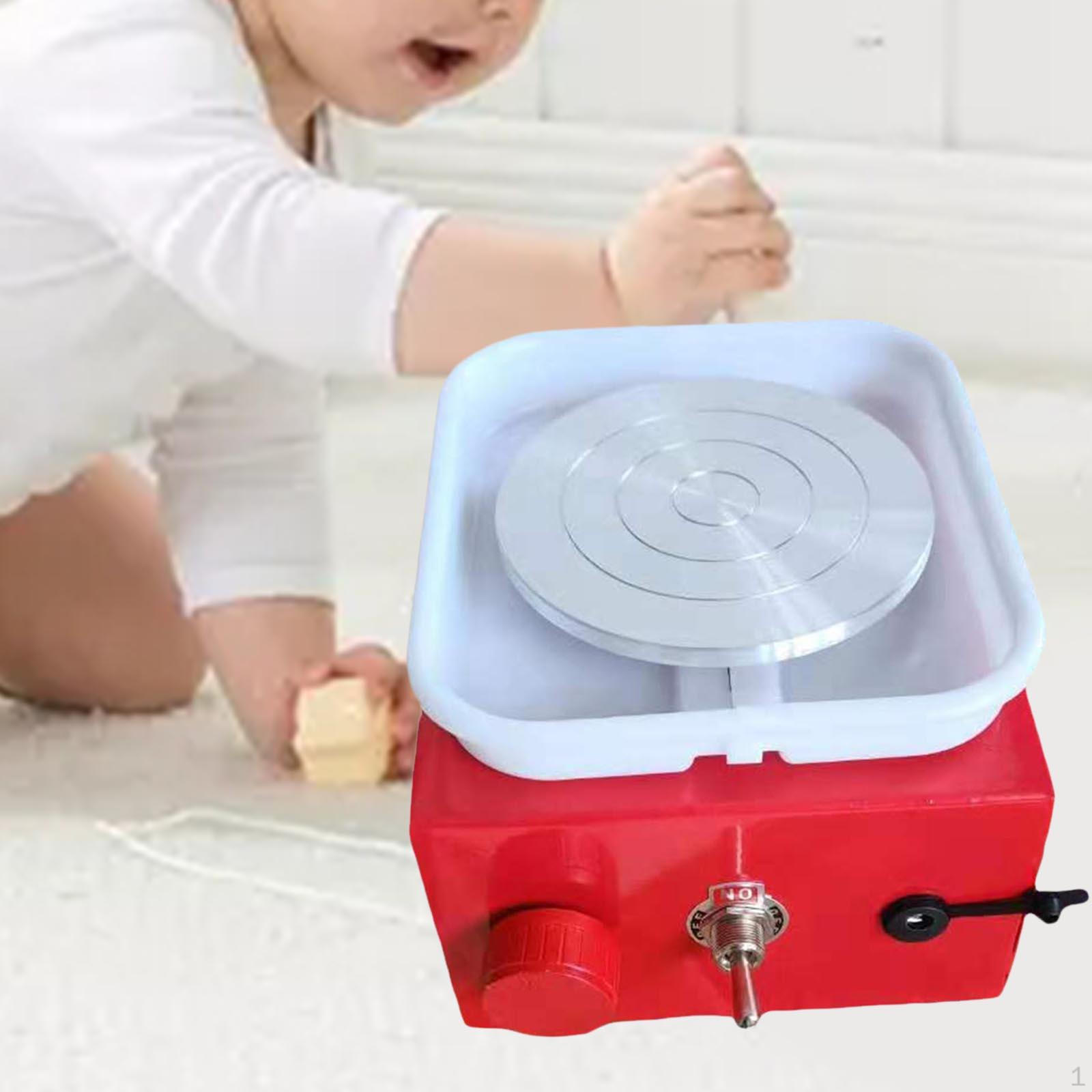 

Электрический гончарный круг из глины, поднос для проигрывателя виниловых пластинок своими руками для взрослых, желтый красный