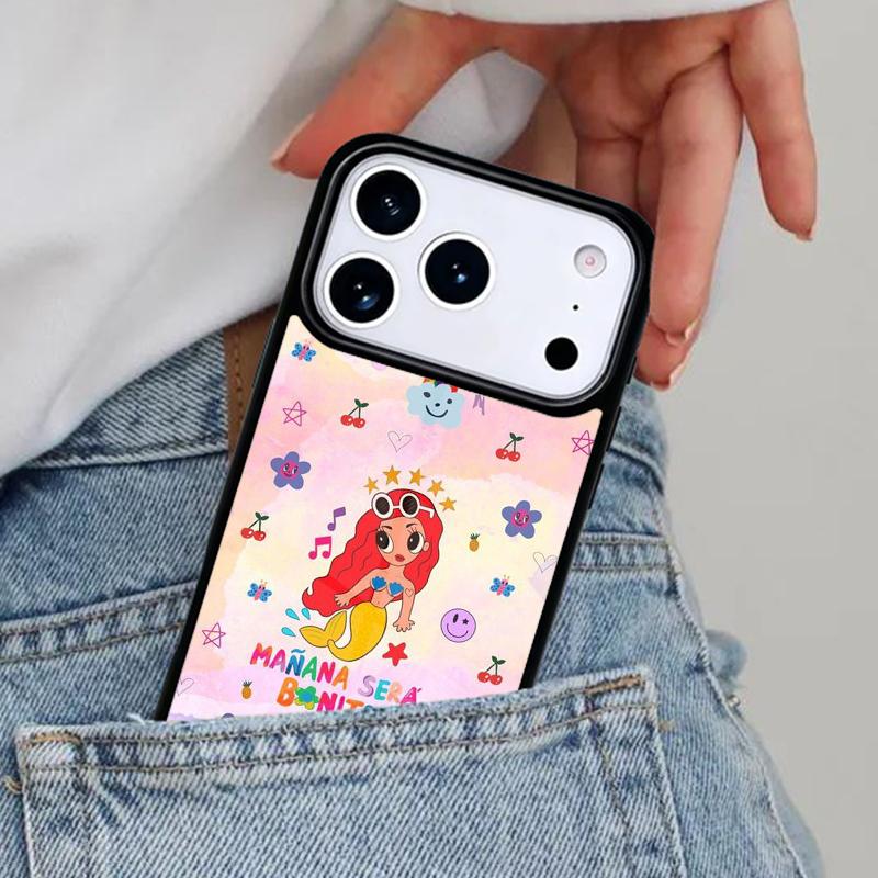 Karol G Manana Sera Bonito Phone Case for iPhone 16e 15 14 13 12 17 Pro Max Plus Air 17pro Cover Coque
