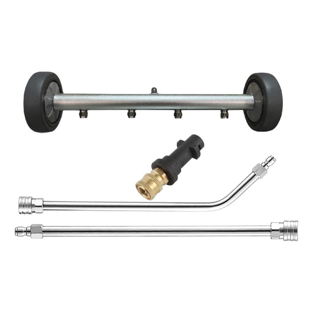Pressure Washer Car Accessories Sturdy Undercarriage Sprayer Water Broom 4000 PSI for Truck SUV RV Cars Washing Vehicle Supplies