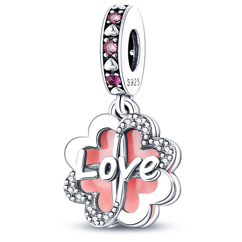 New Copper Exquisite Butterfly Flower Collection Charm Beads For Original 3Mm Bracelet Women Diy Jewelry Gift