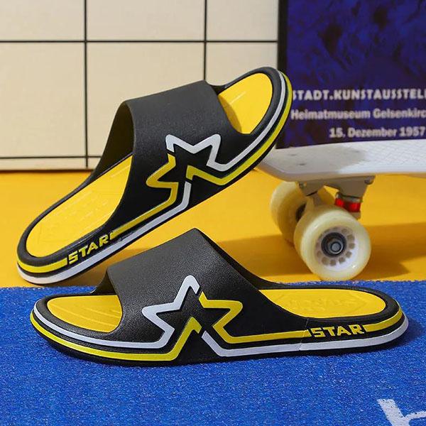 Zapatillas planas de suela suave para interiores de gran tamaño para primavera para hombre, zapatillas deportivas de playa de tacón grueso para verano al aire libre