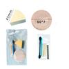 Quick Blending Disposable Makeup Set Soft Dry Wet Use Beauty Tools Makeup Supplies Lip Brushes Powder Puff Kit