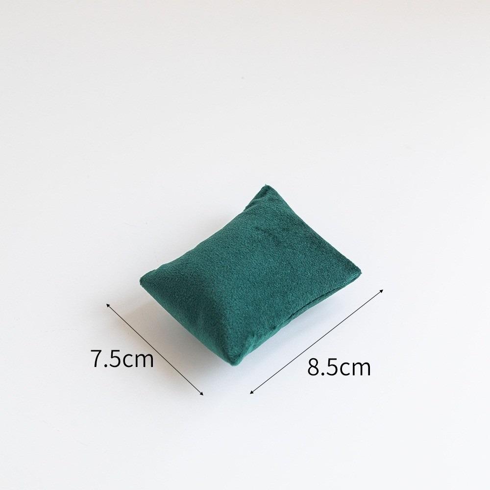 Samt-/Leder-Kissenhalter-Display-Organizer Kissen Für Schmuckfotografie