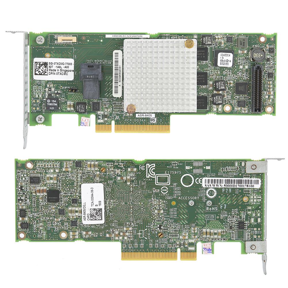 RAID Controller Adaptec ASR‑8405 12 Gb S SAS SATA ASR‑8405 RAID Control Card 1G Cache