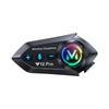 Auricolare Bluetooth per Casco Transfrontaliero: Interfono, Radio FM, Microfono Morbido/Rigido, Impermeabile, Lunga Durata della Batteria