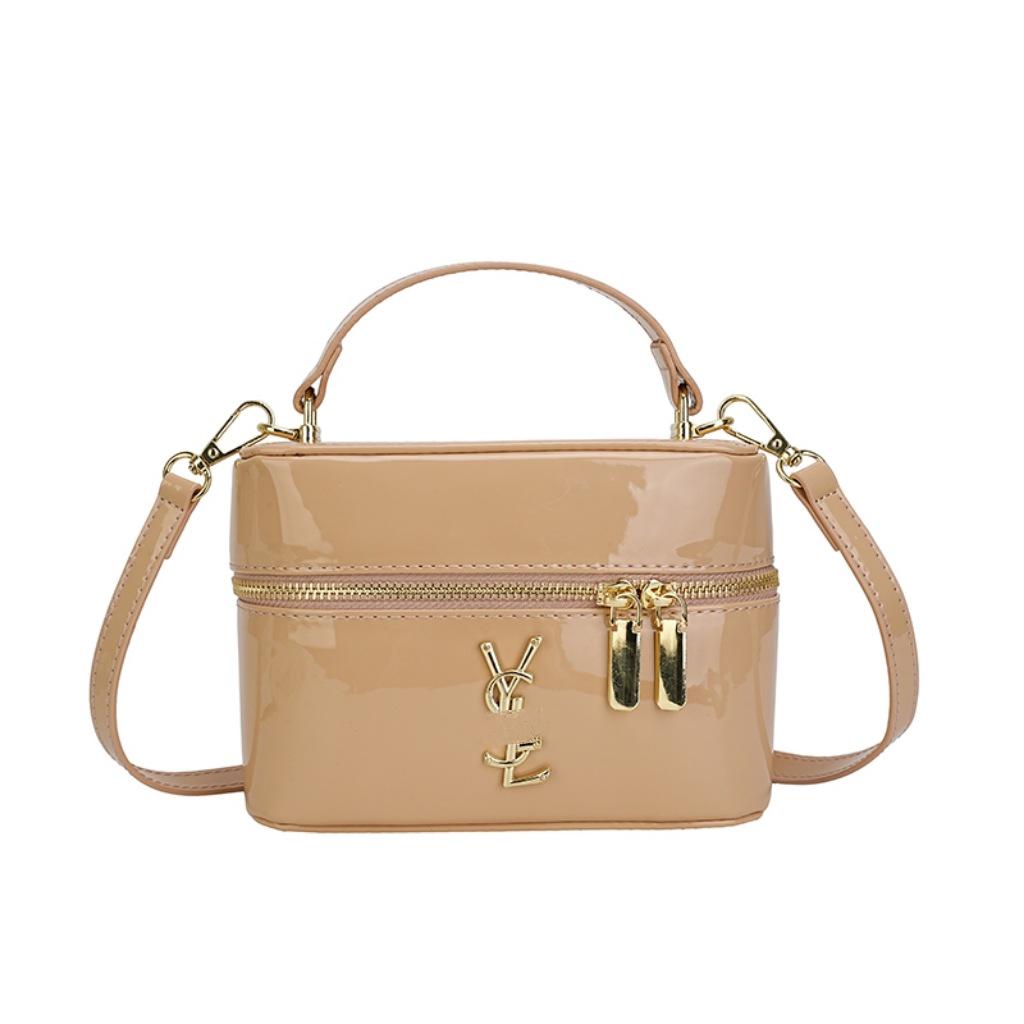 Luxuriöse glänzende Handtasche 25: Trendige Crossbody Nische Schultertasche