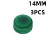 1/3/5Pcs Multi Layer Red Black/Green Leather Of 11mm 12mm 14mm Snooker Nine Ball Accessories Professional Billiard Pool Cue Tips