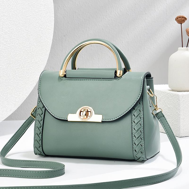 Crossbody bag premium sense niche commuter small square bag handbag women s shoulder bag bag зелёный