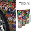 Graffiti Camouflage Film Water Proof Self-adhesive Stickers for Car Wrapping Vinyl Paper for Car Body Covering Carbon Foil Wrap