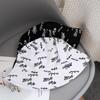 Korean Fashion Embroidered Reversible Fisherman Hat - Unisex Casual Small Brim Sun Hat