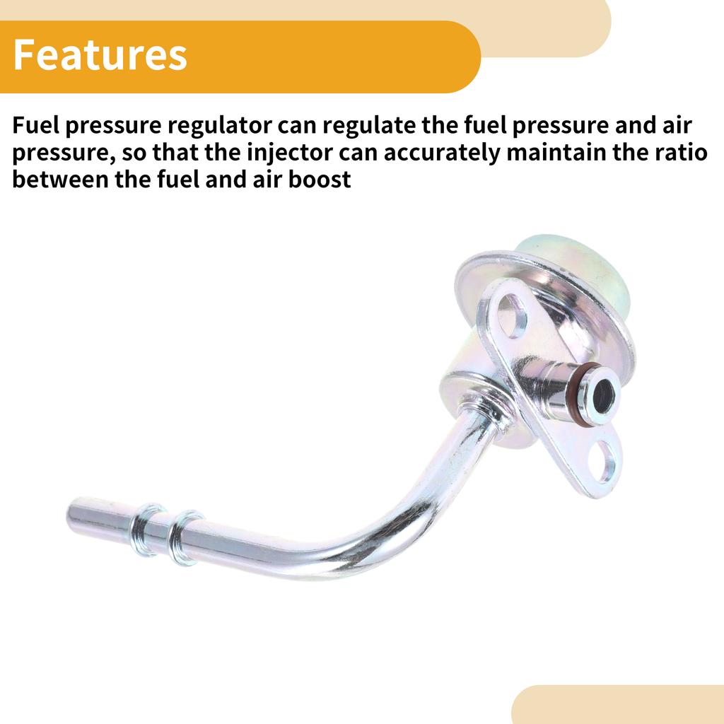 UXCELL Fuel Pressure Regulator for Toyota RAV4 2001-2005 No.2327028020 Metal 20-70 Psi