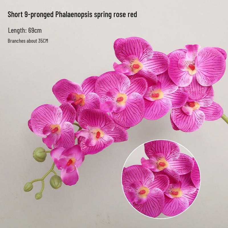 Luxury Realistic Phalaenopsis Artificial Flower for Weddings and Home Décor