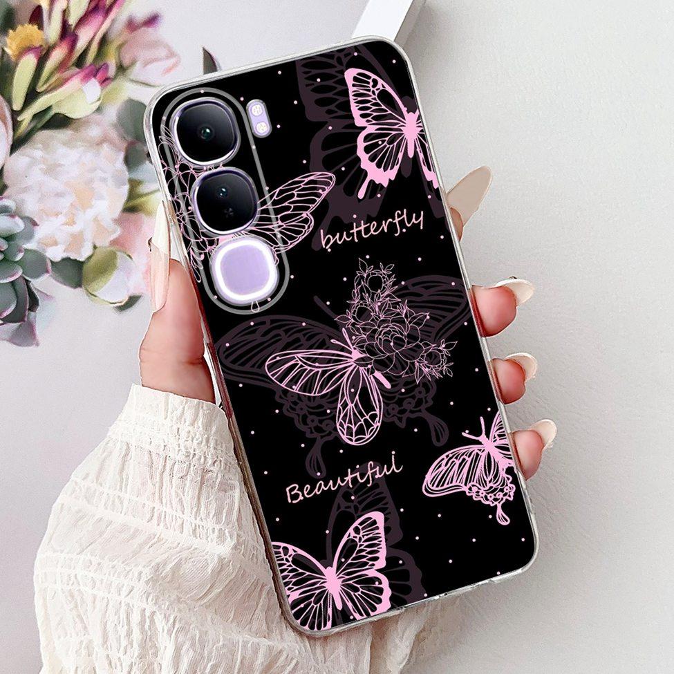 Clear For Vivo V40 Lite IDN Case 4G 5G Cute Cartoon Cool Luxury Funny Boys Girls Phone Case For vivo V40 Lite 5G IDN Back Cover