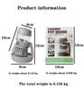 Dish Brush with Soap Dispenser, Multi-functional Kitchen Cleaning Brush with Base