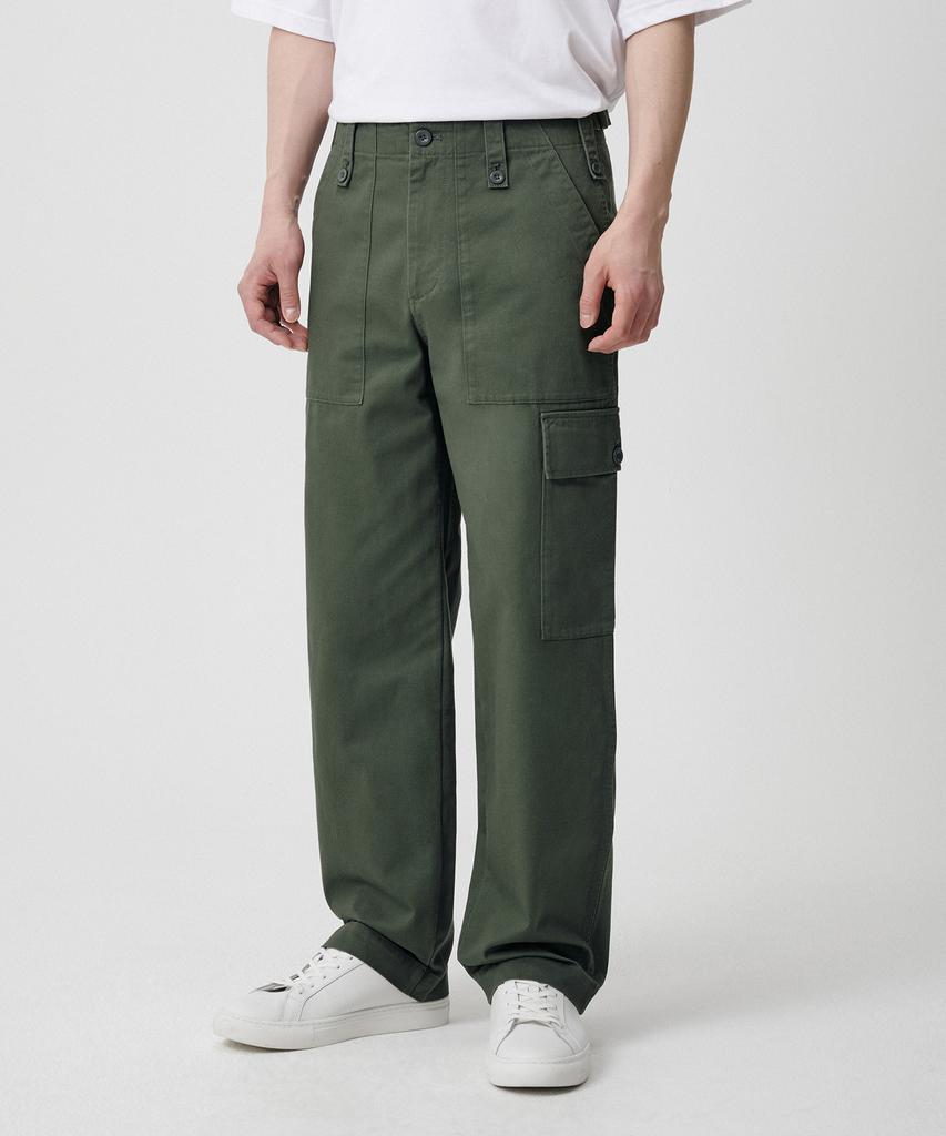 Musinsa Standard Replica British Fatigue Pants [Sage Green]