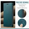 For iPhone 15 Plus Vintage Leather Flip Wallet Case with RFID Blocking Card Slot, Matte Retro Folio Cover for Women Men (4 Colors)