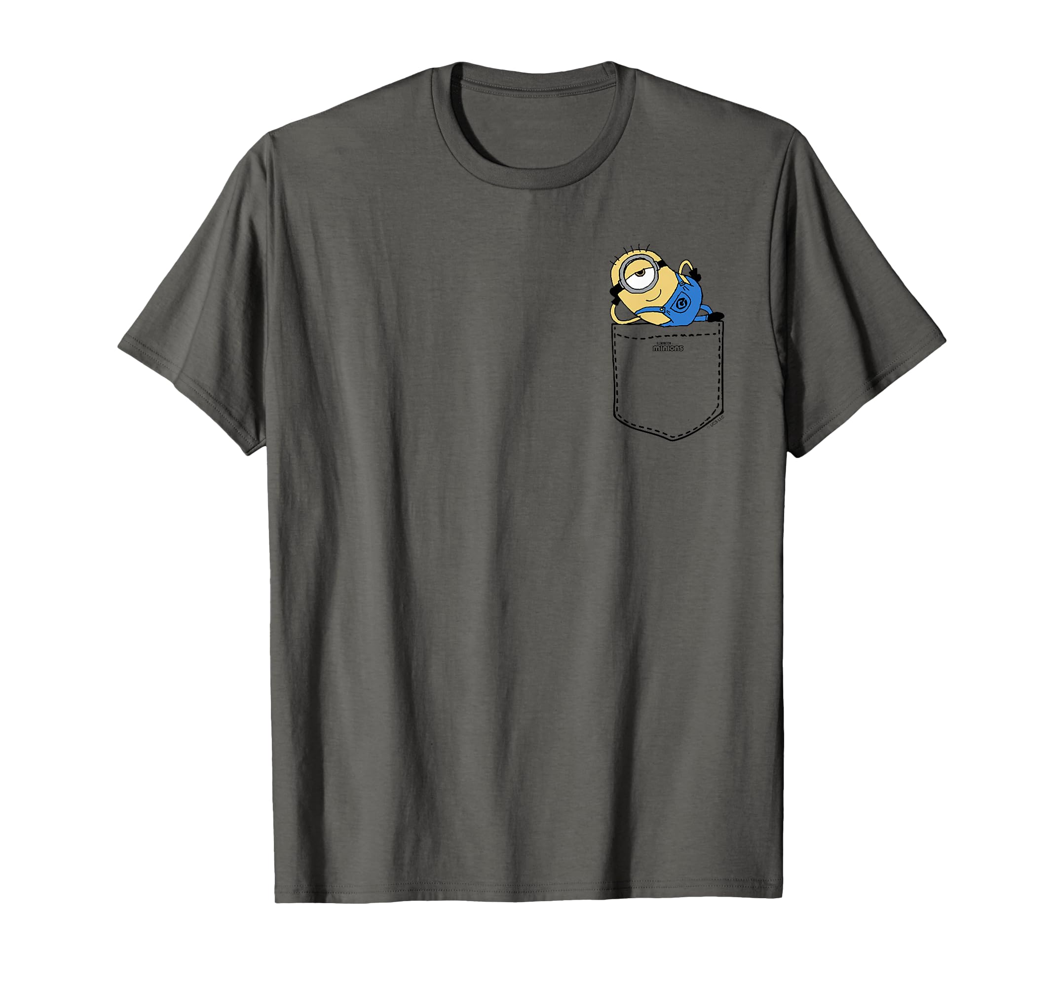 

Minions Carl Taking It Easy Pocket Hit T-Shirt