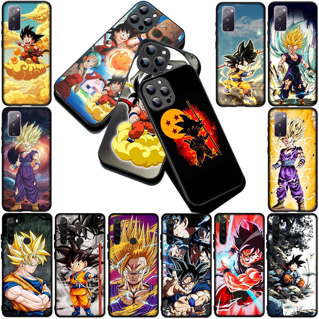 Phone Cover for Samsung Galaxy S22 S21 S20 FE Ultra Plus A07 A17 A15 A16 A25 A57 A37 Soft Case Dragons Balls Goku Son Gohan z