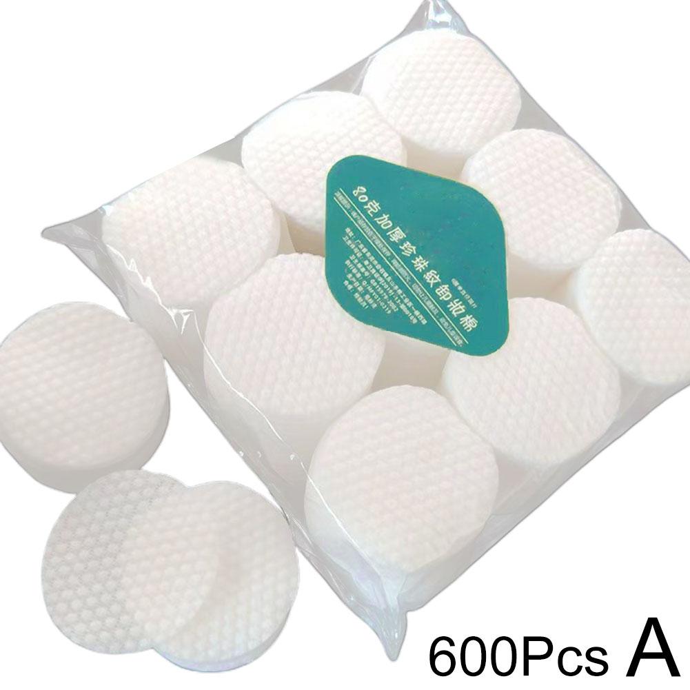 600/450pcs Thicken pearl Pattern Disposable Makeup Cotton Wipes Soft Remover Pads Facial Cleansing Paper Wipe Cosmetic Padsd